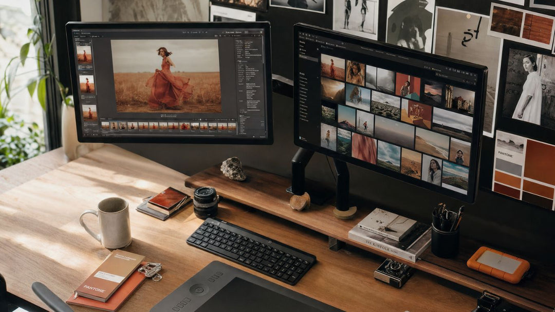 Quel bureau réglable choisir pour un poste de graphiste ou de créatif multi-écrans ?