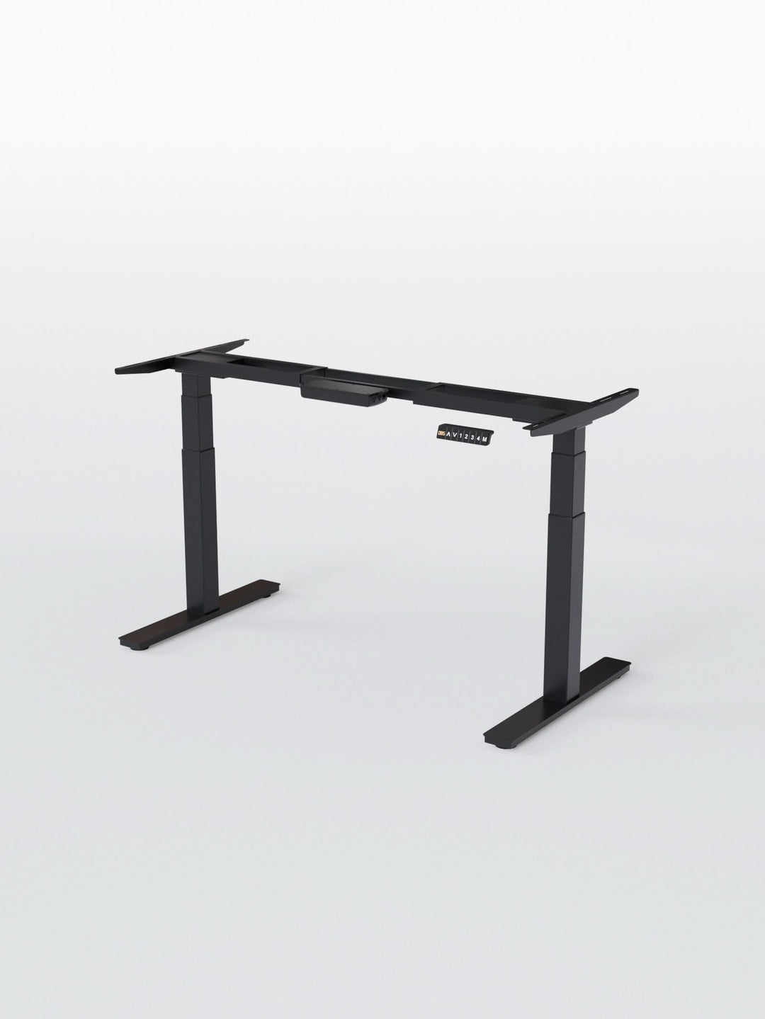 AUM WORLD_PIEDS DE BUREAU REGLABLE EN HAUTEUR_ADVANCED_NOIR