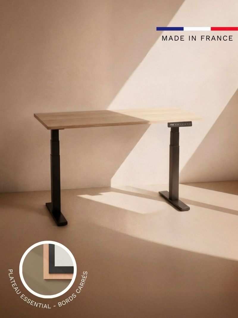 Advanced - Plateau Essential | Bureau Assis Debout Électrique
