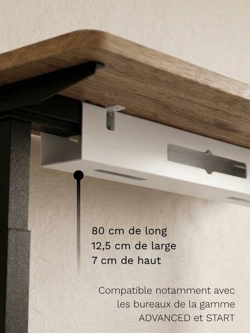 AW_Goulotte_Passe-Cables_Horizontale_80_cm_12,5 cm de large, 7 cm de haut