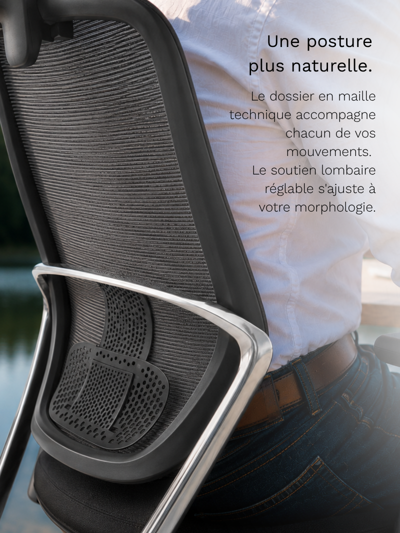 Soutien lombaire chaise de direction IMPERIA