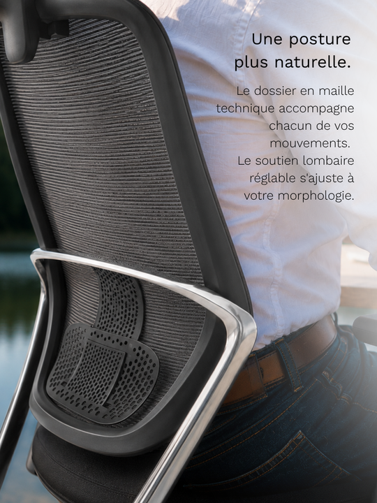 Soutien lombaire chaise de direction IMPERIA