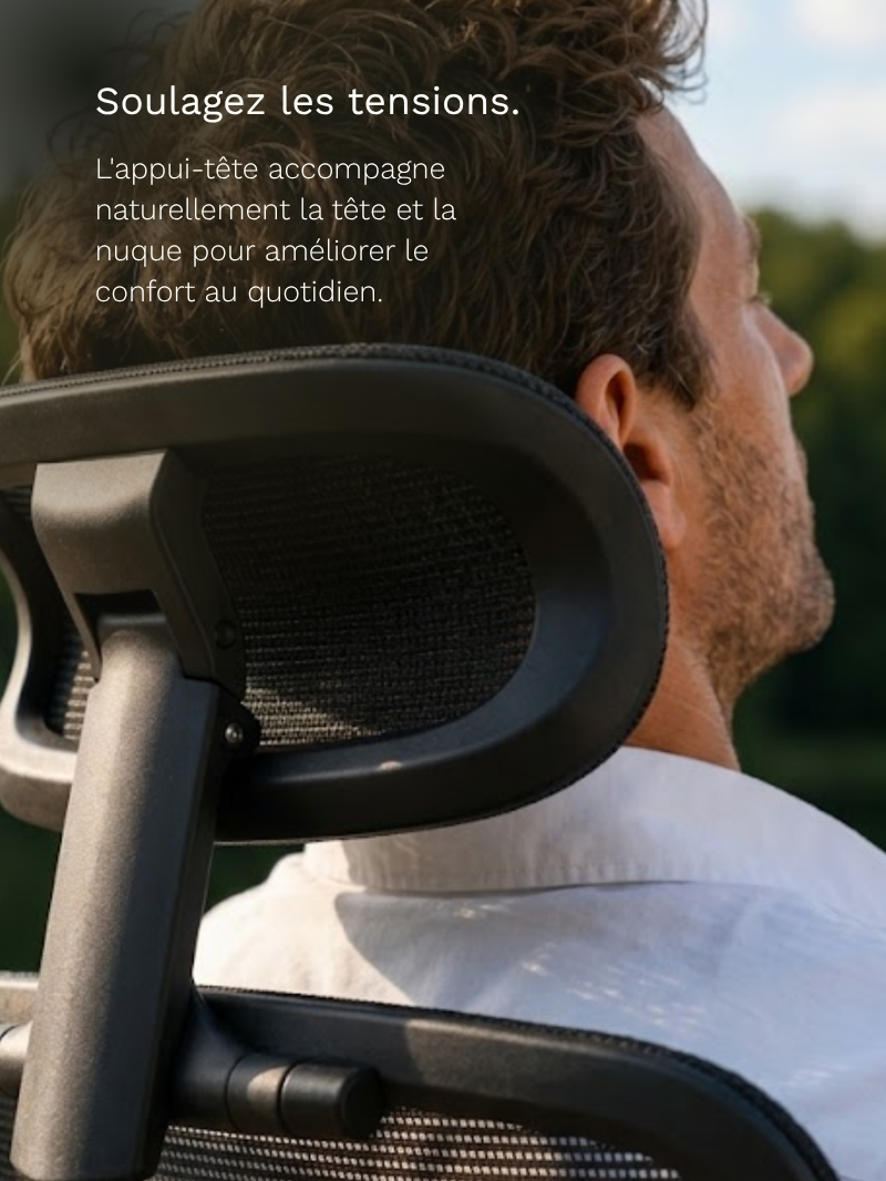 Appui-tête 4D chaise de direction IMPERIA
