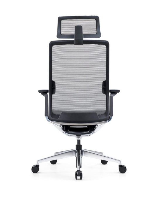 AW_CHAISE ERGONOMIQUE DE DIRECTION INVICTA_NOIR_AVEC APPUI-TETE_VUE ARRIERE