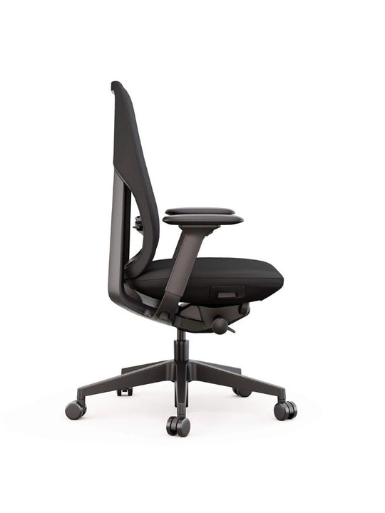 AW_CHAISE ERGONOMIQUE DE DIRECTION MAESTRA_NOIR_SANS APPUI-TETE_VUE LATERALE