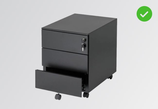 AW_caisson_rangement_bureau_metallique_noir