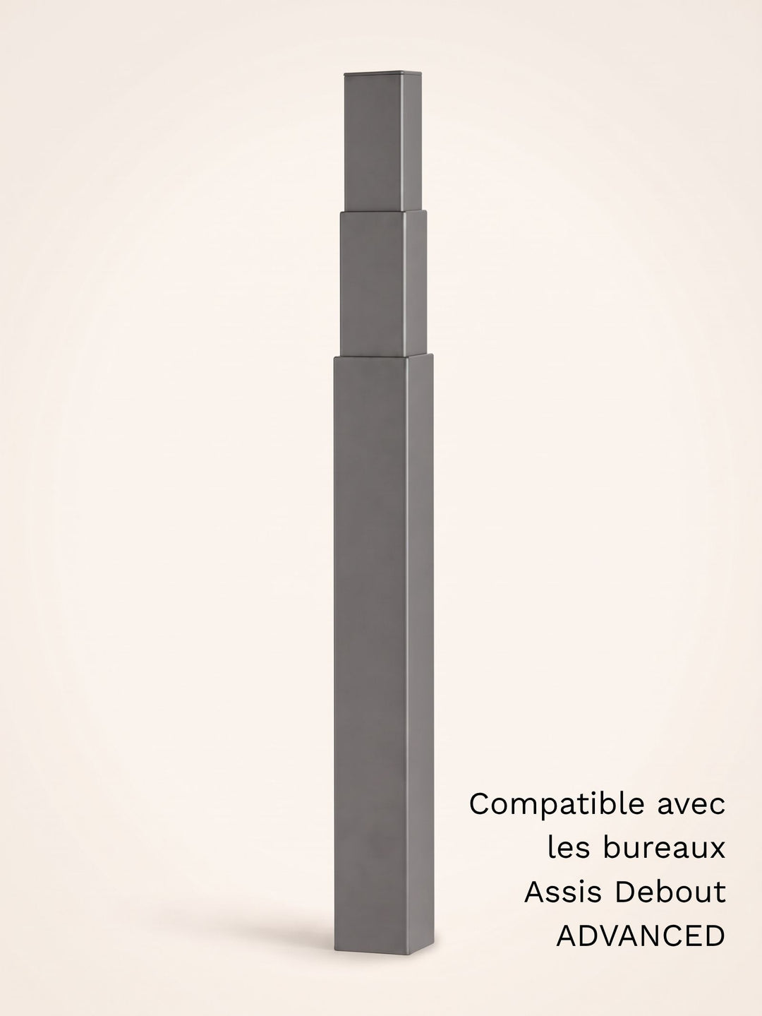 Colonne motorisée universelle pour bureau Assis Debout électrique