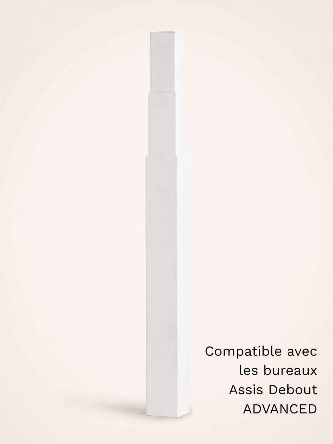 Colonne motorisée universelle pour bureau Assis Debout électrique