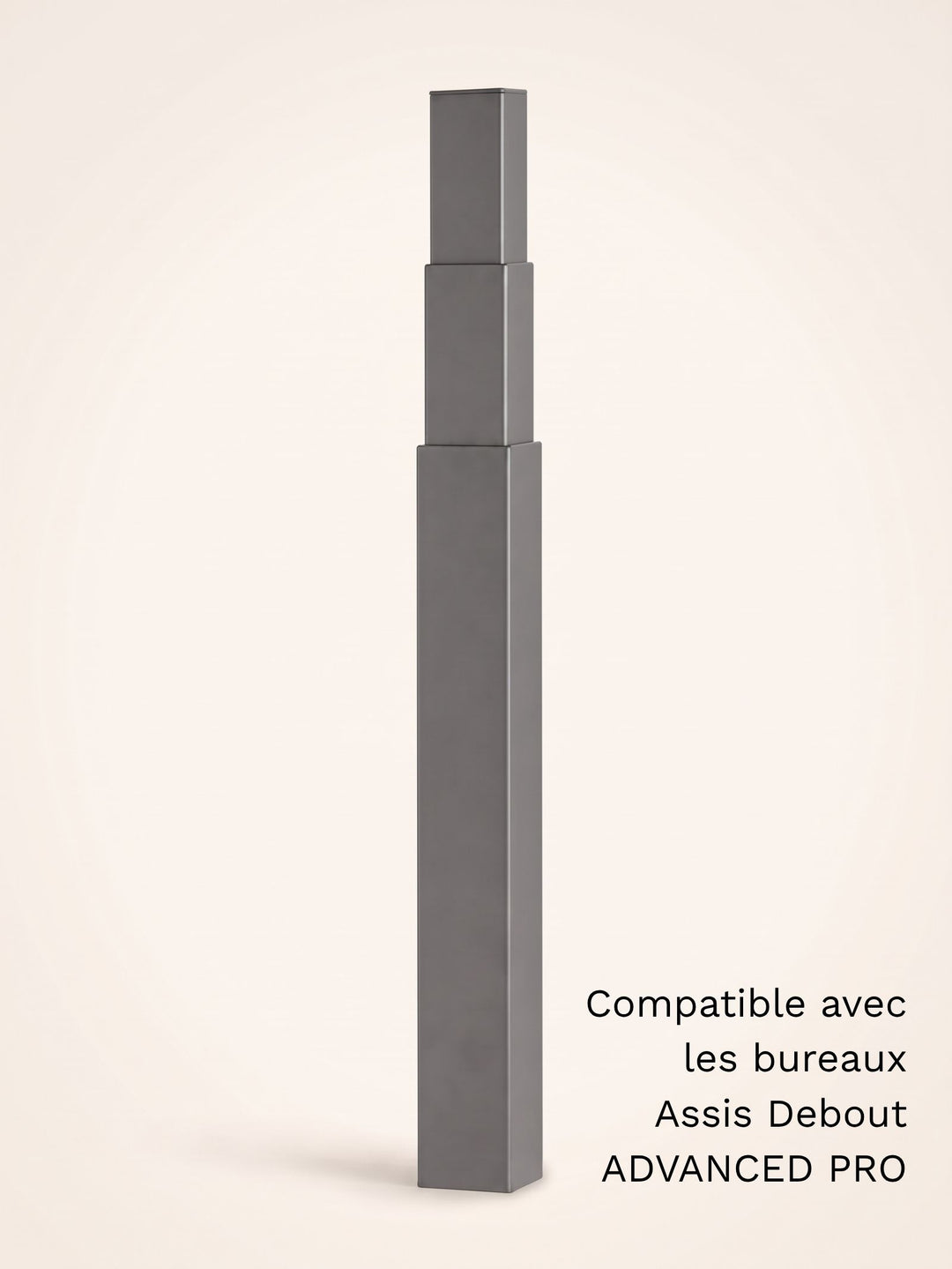 Colonne motorisée universelle pour bureau Assis Debout électrique