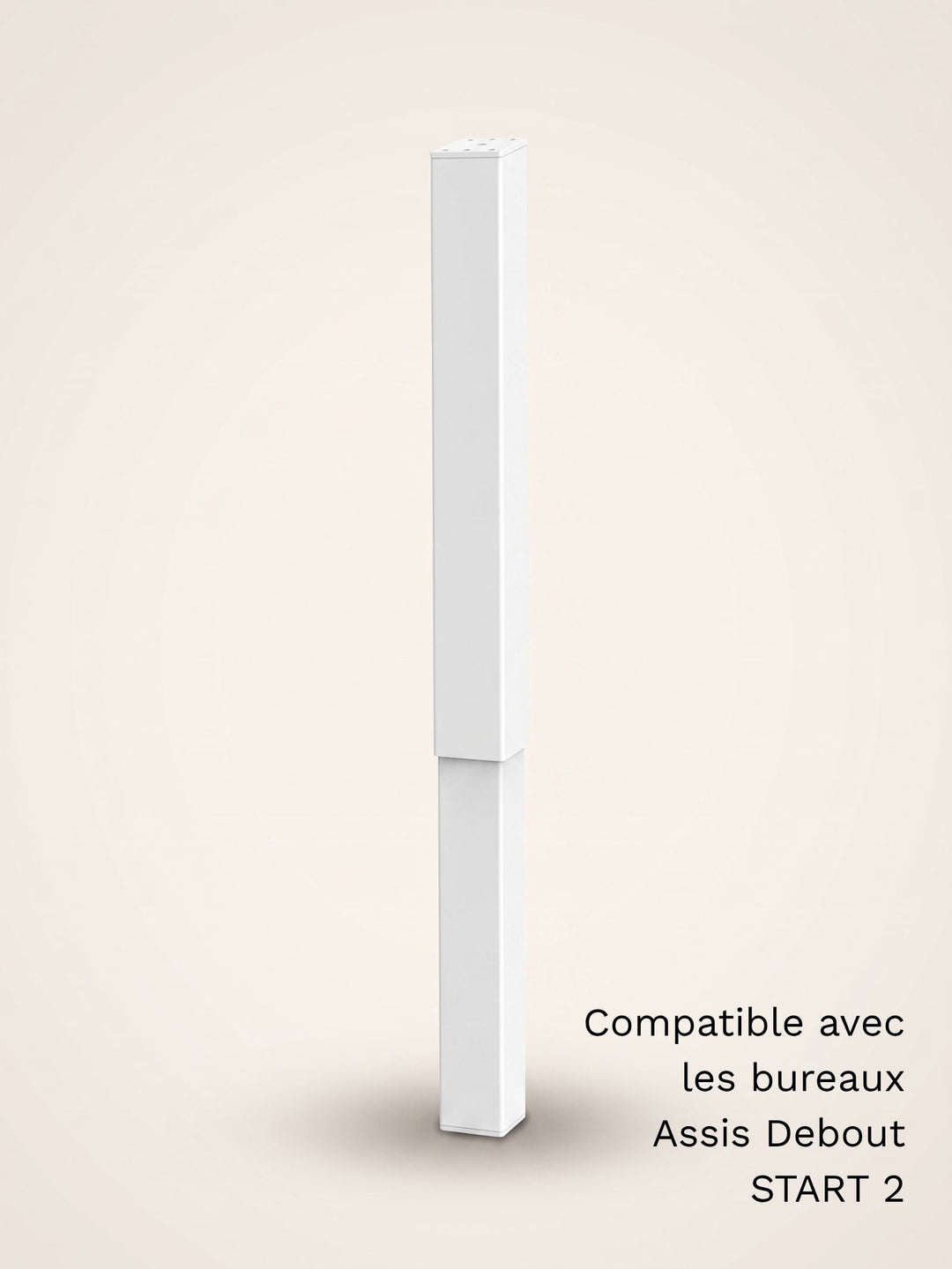 Colonne motorisée universelle pour bureau Assis Debout électrique