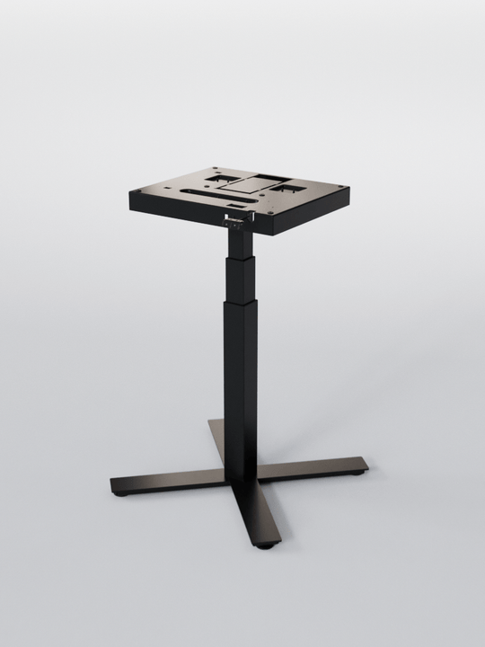 Pieds de Bureau Électrique Réglable en Hauteur - MINI PLUS - Noir _ Copyrights AUM WORLD 2024