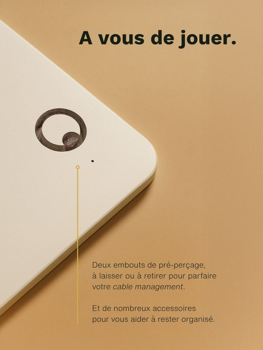 Plateau de bureau Assis Debout électrique ADVANCED PRO AUM WORLD