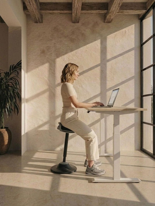 Tabouret Ergonomique à Balancement | Ergostool_En situtation réelle